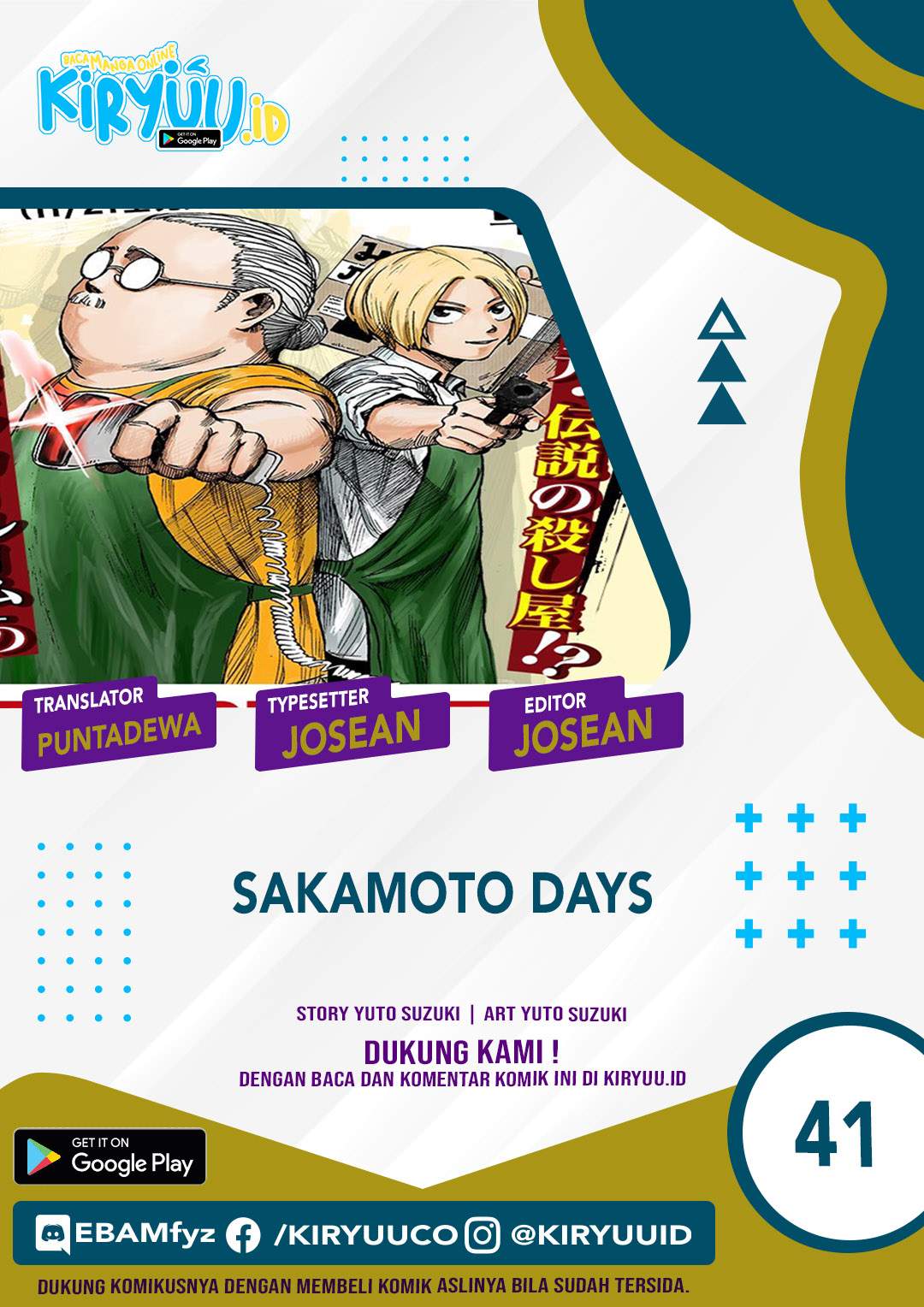 Sakamoto Days chapter 41 halaman 1