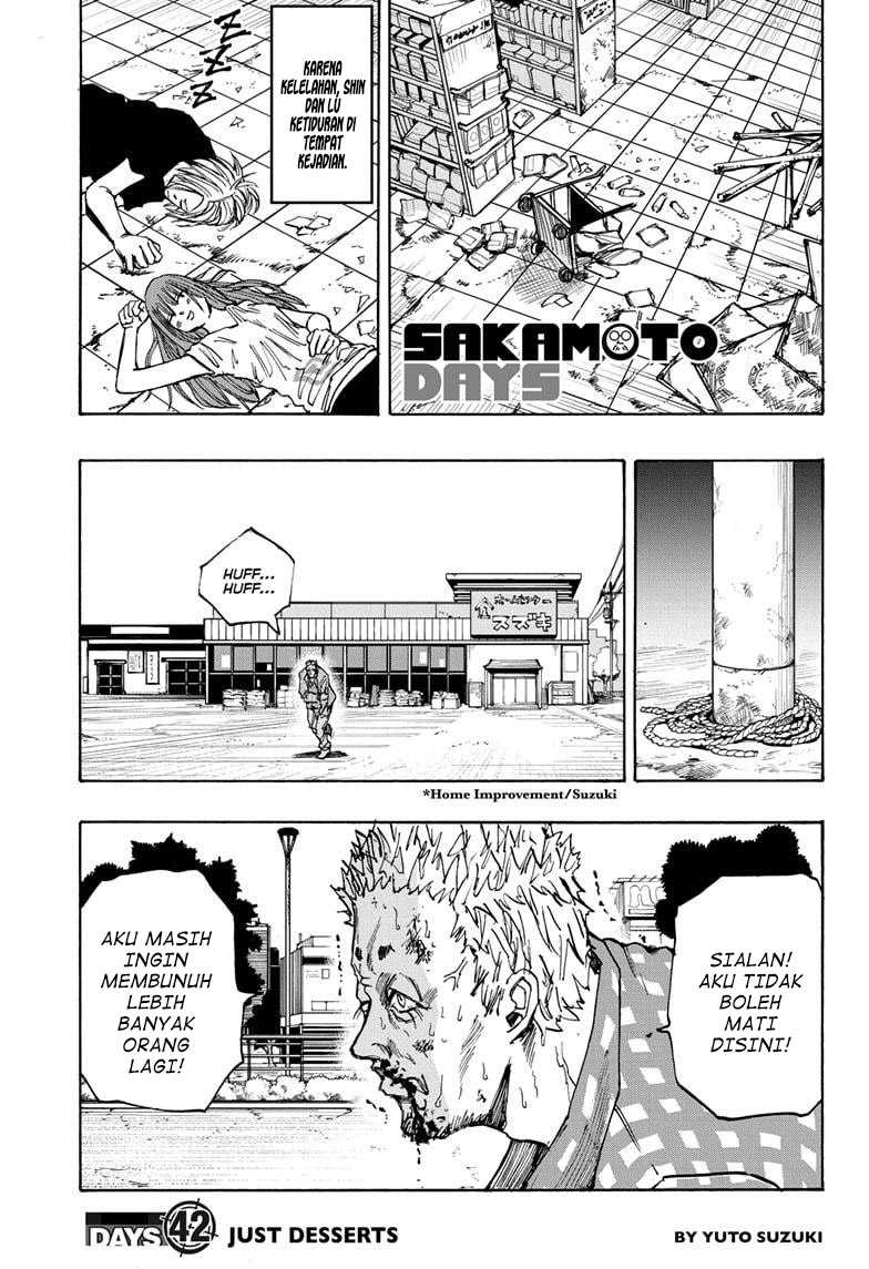 Sakamoto Days chapter 42 halaman 4