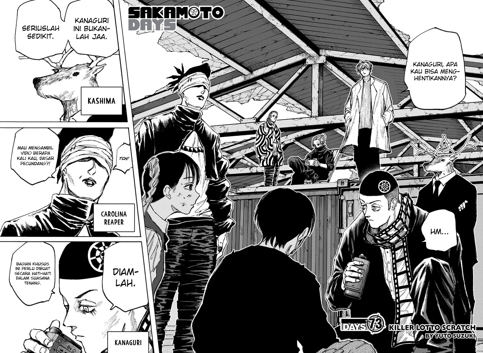 Sakamoto Days Bab 73 halaman 3