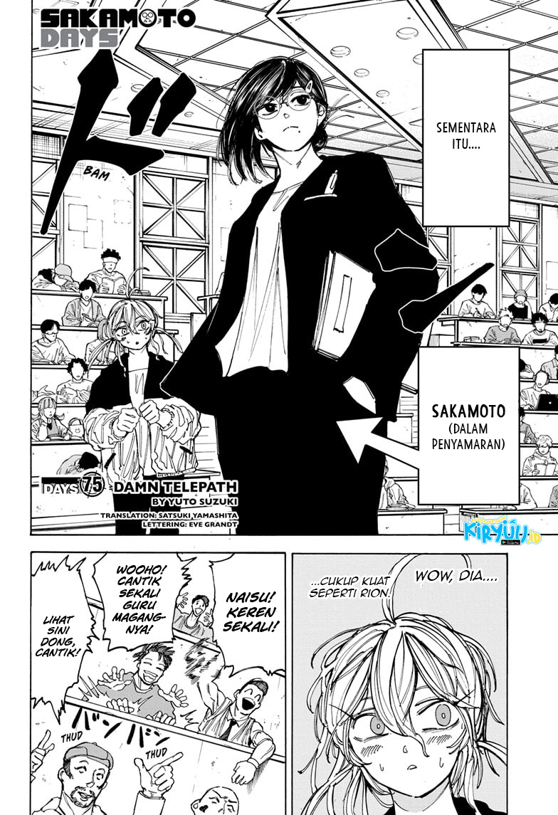 Sakamoto Days chapter 75 halaman 5