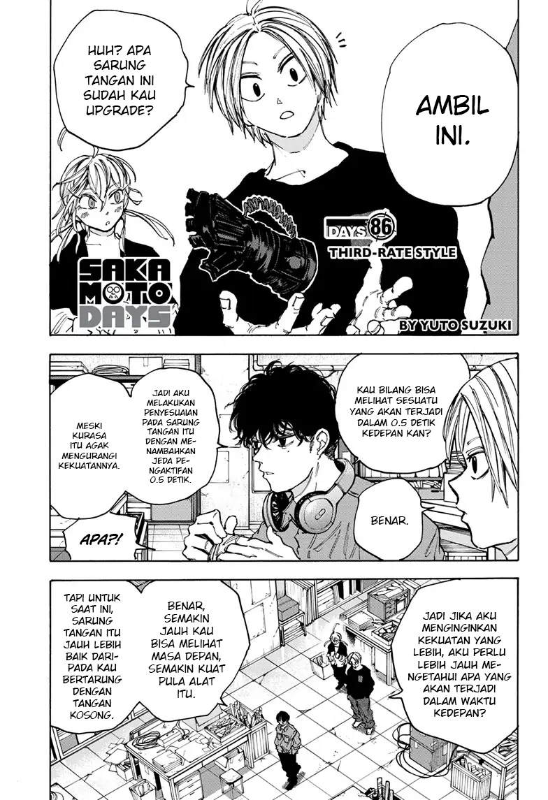 Sakamoto Days chapter 86 halaman 2