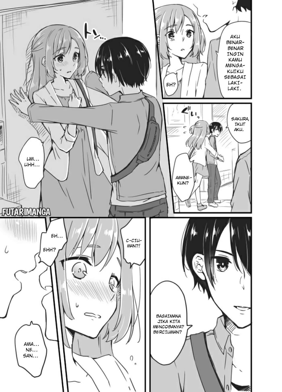 Sakura-chan to Amane-kun chapter 01 halaman 9