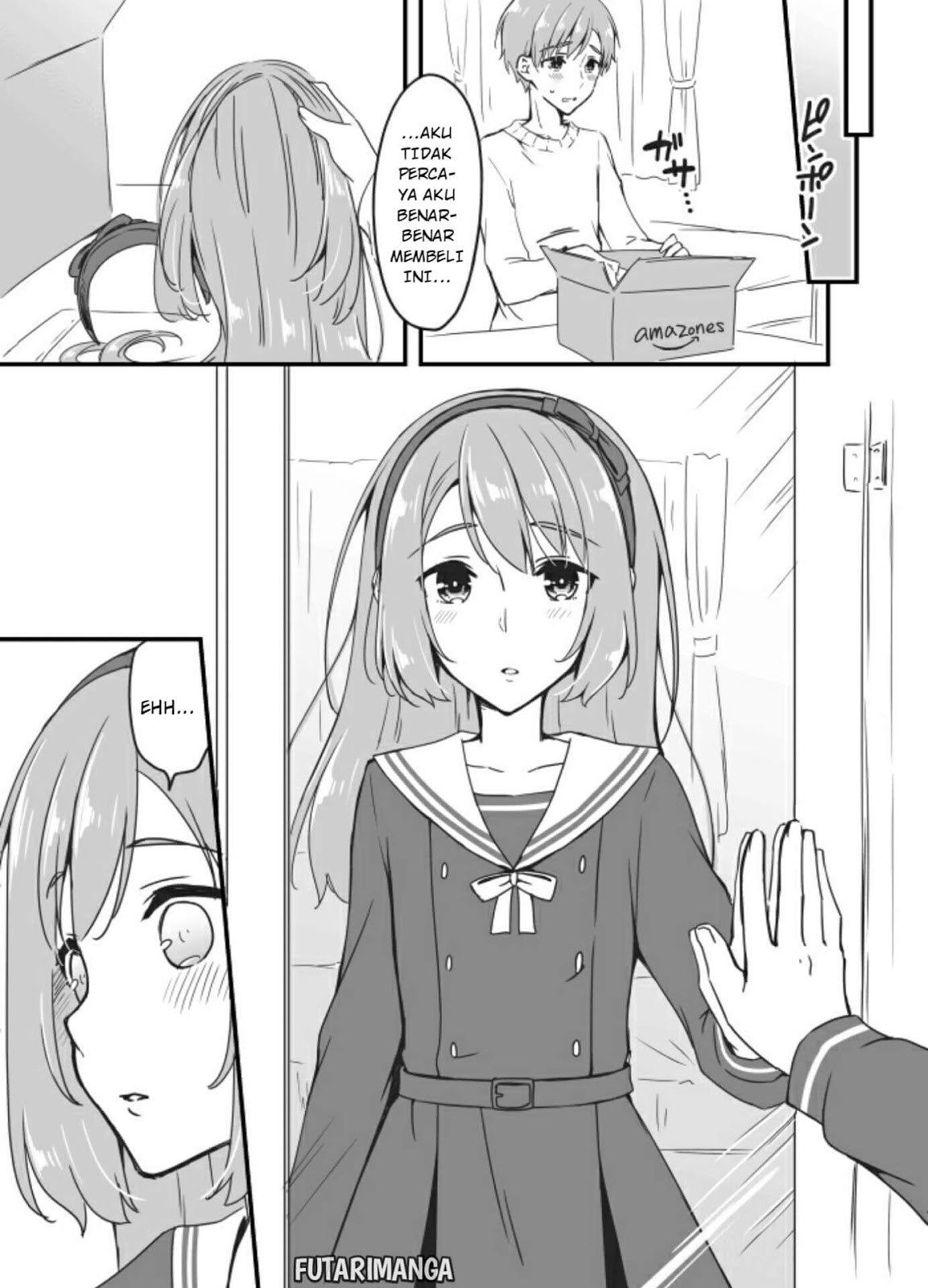 Sakura-chan to Amane-kun chapter 02 halaman 8