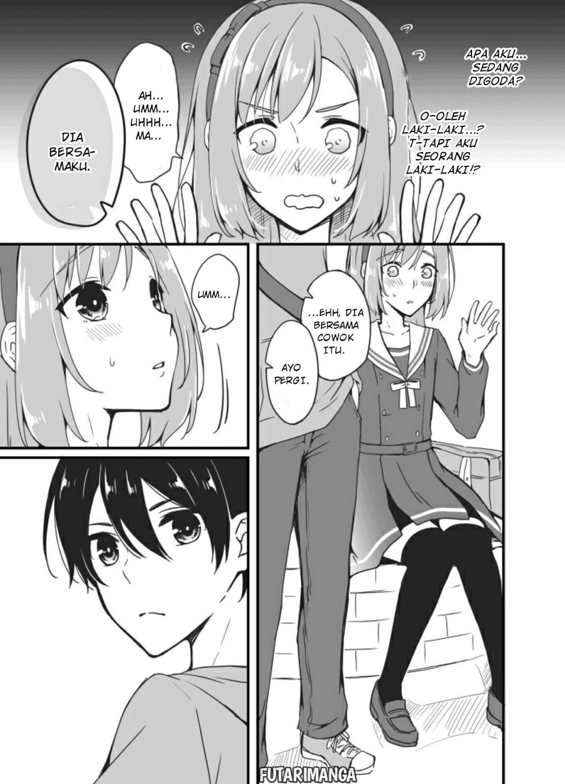 Sakura-chan to Amane-kun chapter 02 halaman 12