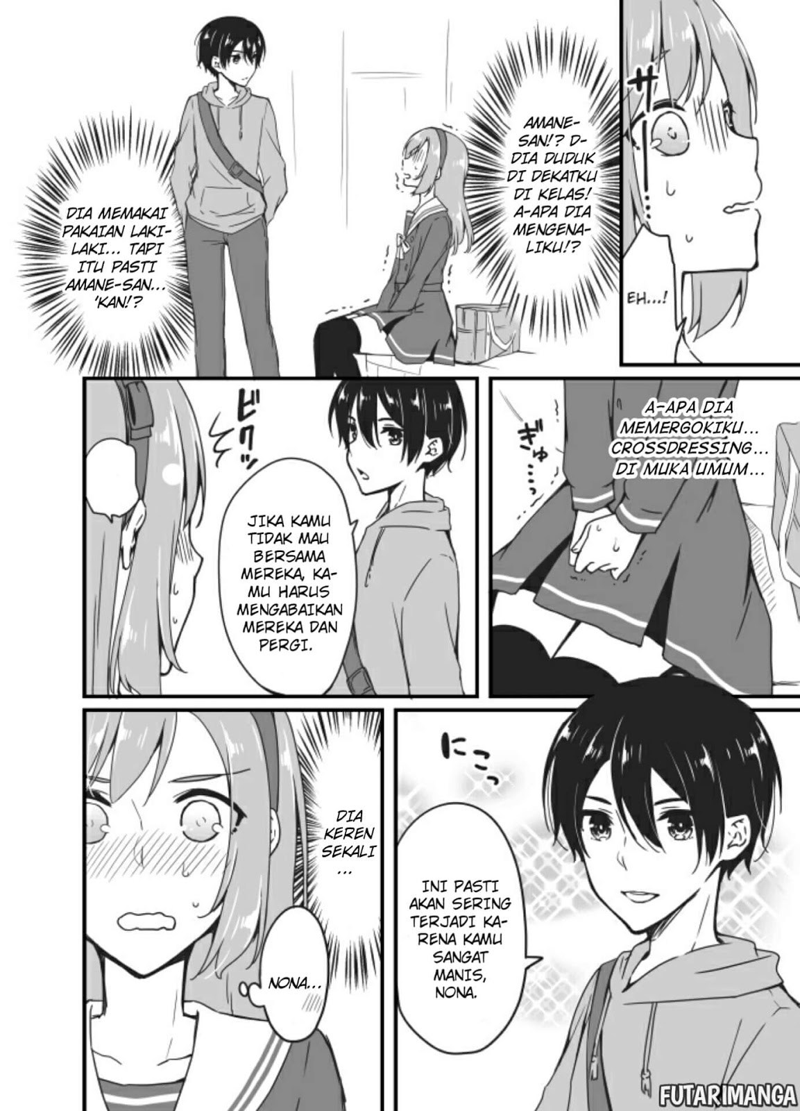 Sakura-chan to Amane-kun chapter 02 halaman 13