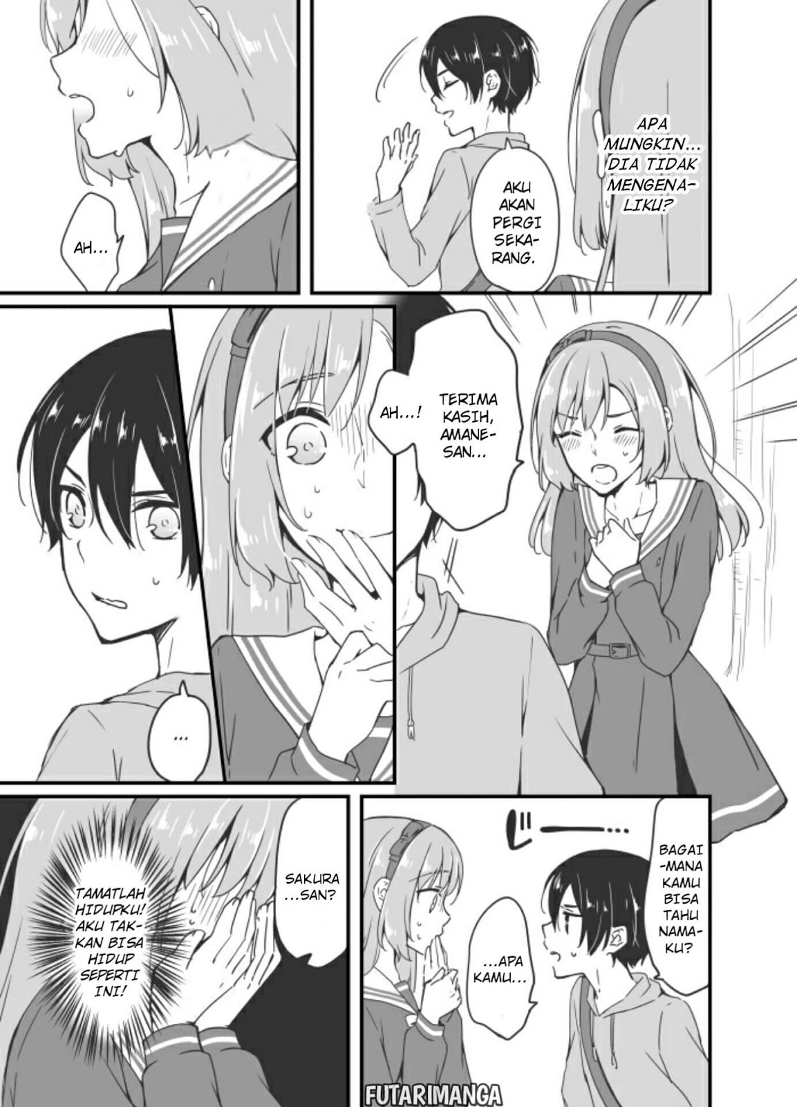 Sakura-chan to Amane-kun chapter 02 halaman 14