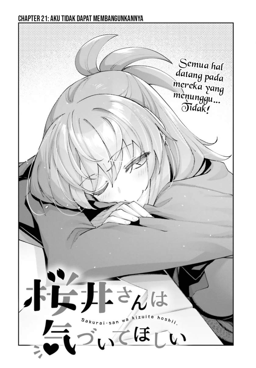 Sakurai-san Wants To Be Noticed Bab 21 halaman 5