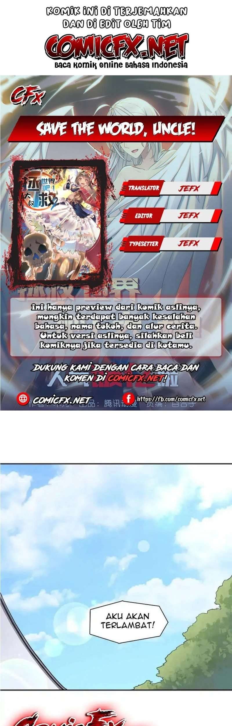 Save the world! UNCLE Bab 8 halaman 1
