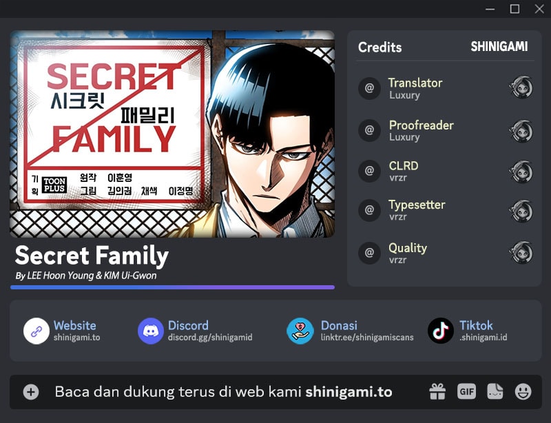 Secret Family chapter 21 halaman 1