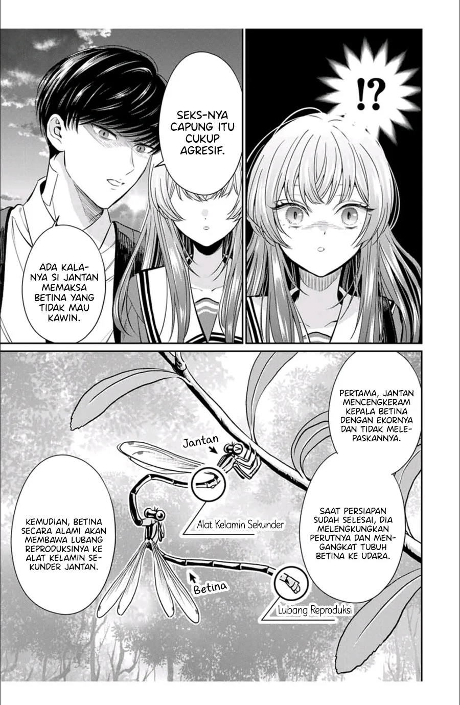 Seibutsu-bu no Tanabe-kun Bab 2 halaman 18