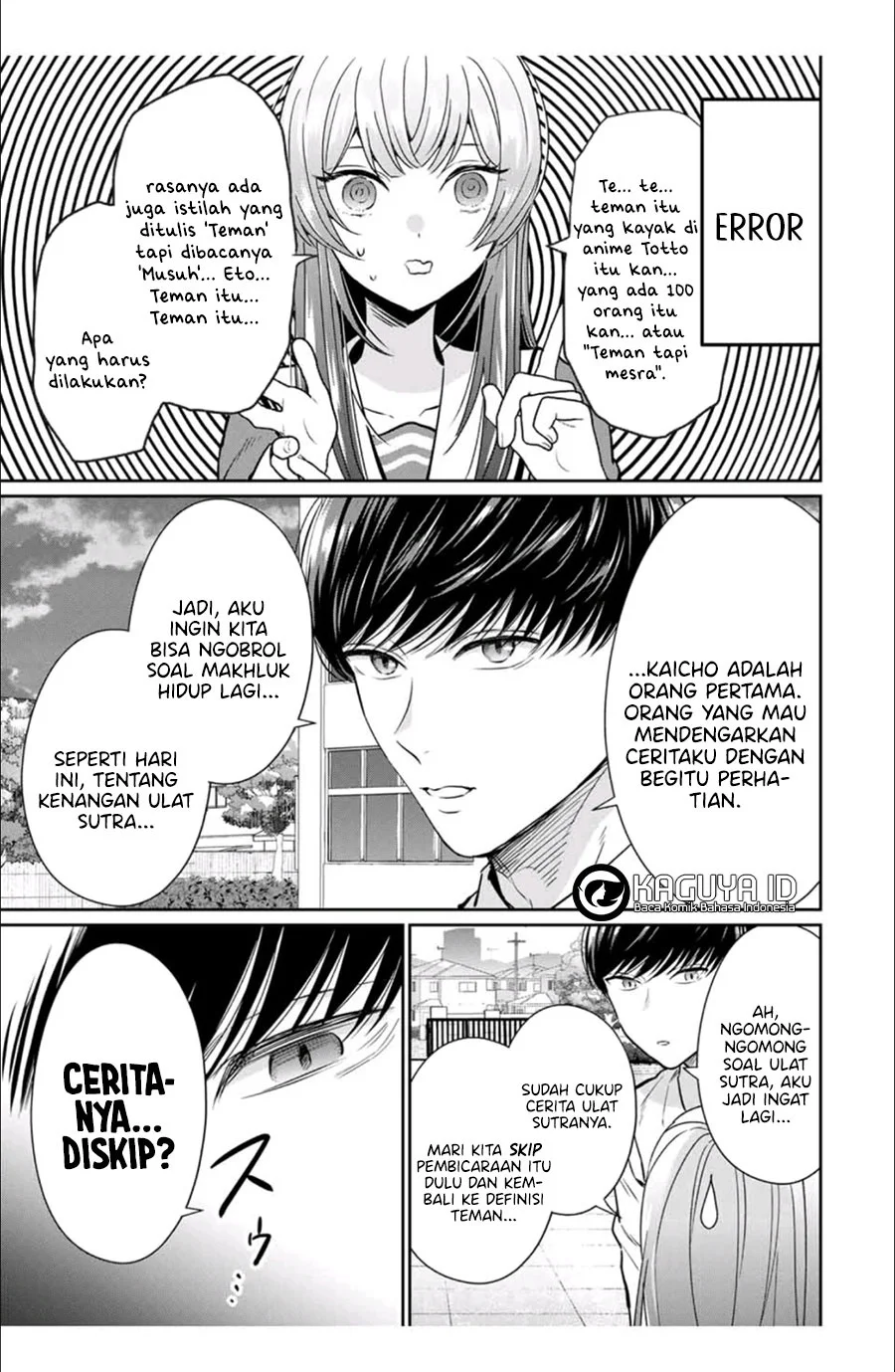 Seibutsu-bu no Tanabe-kun Bab 3 halaman 14