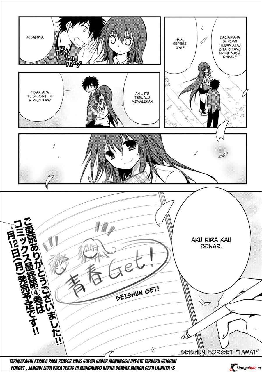 Seishun Forget! Bab 20 halaman 39