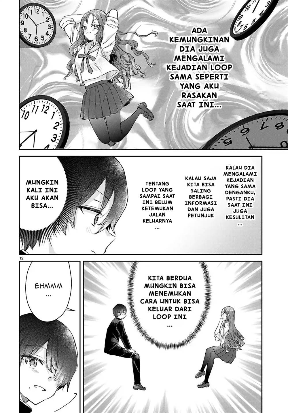 Seishun wa Sankakkei no Loop chapter 3 halaman 13