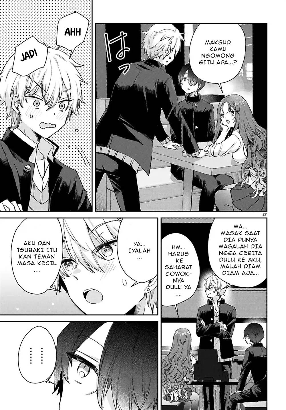 Seishun wa Sankakkei no Loop chapter 3 halaman 28