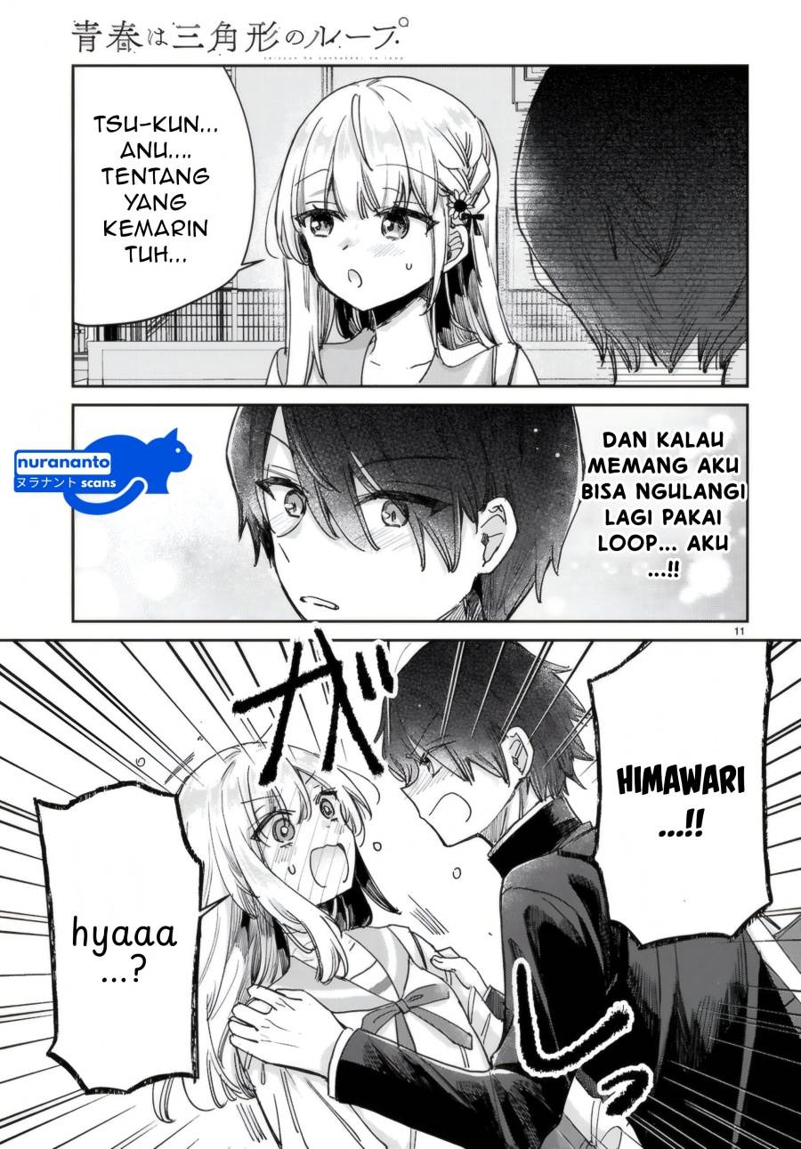 Seishun wa Sankakkei no Loop chapter 5 halaman 12