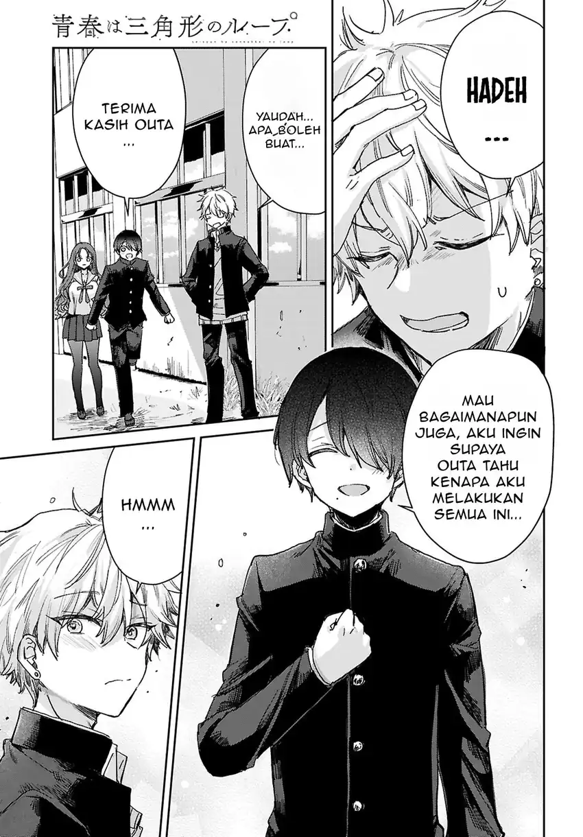 Seishun wa Sankakkei no Loop Bab 9 halaman 6
