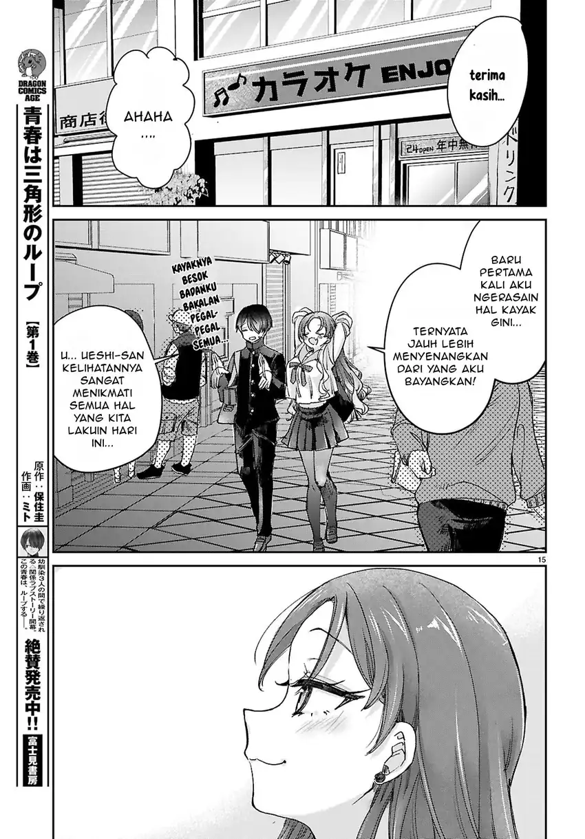 Seishun wa Sankakkei no Loop Bab 9 halaman 16
