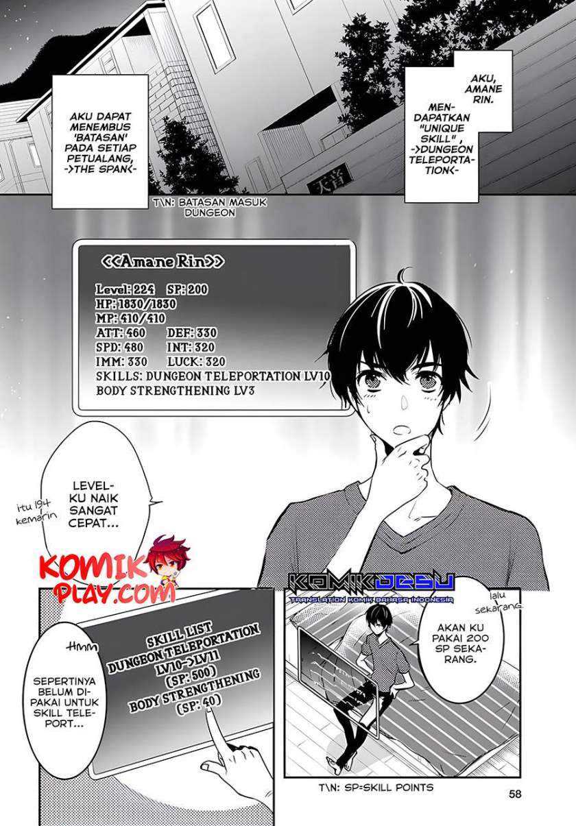 Sekai Saisoku no Level Up! chapter 02 halaman 3