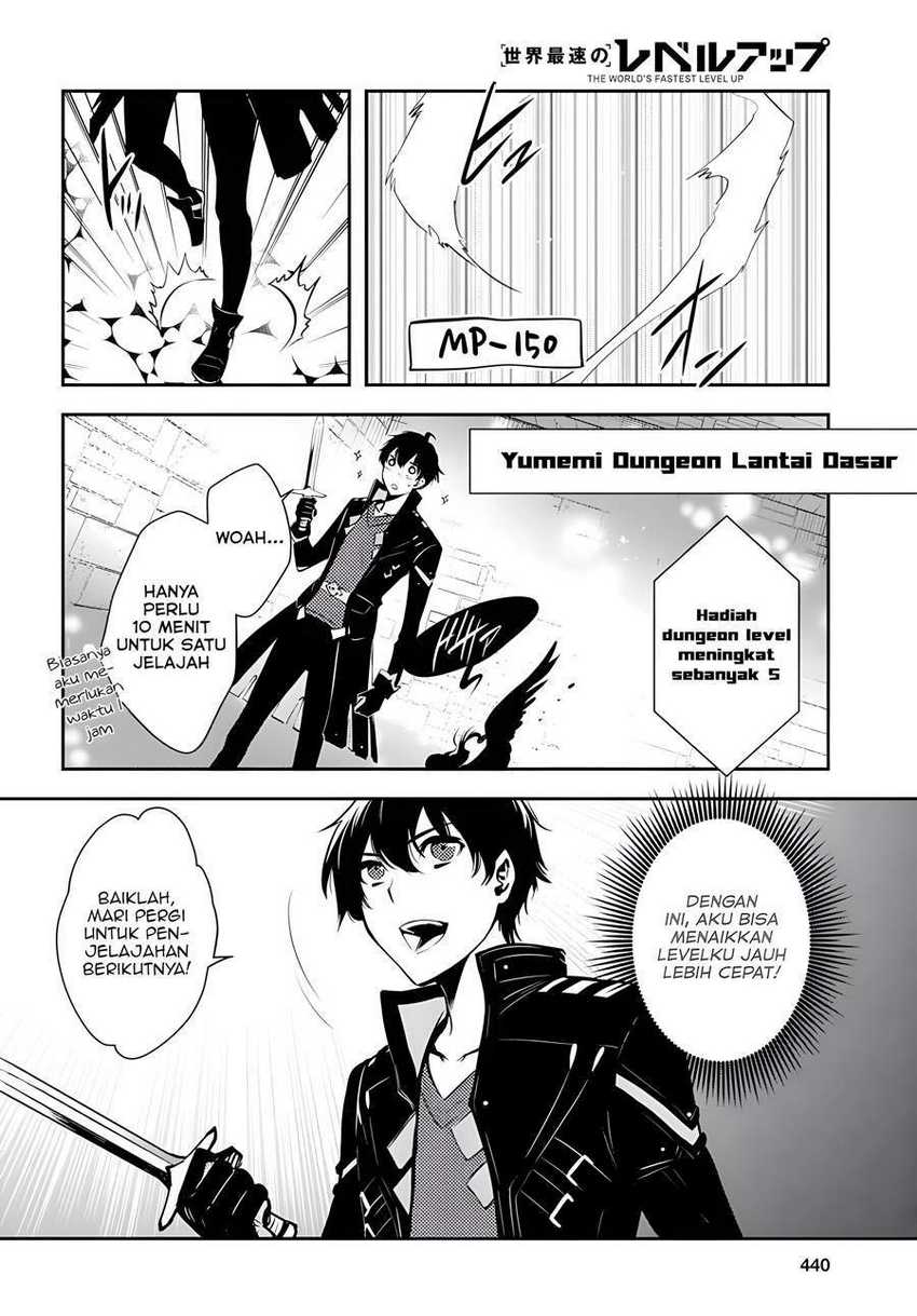 Sekai Saisoku no Level Up! Bab 03 halaman 27