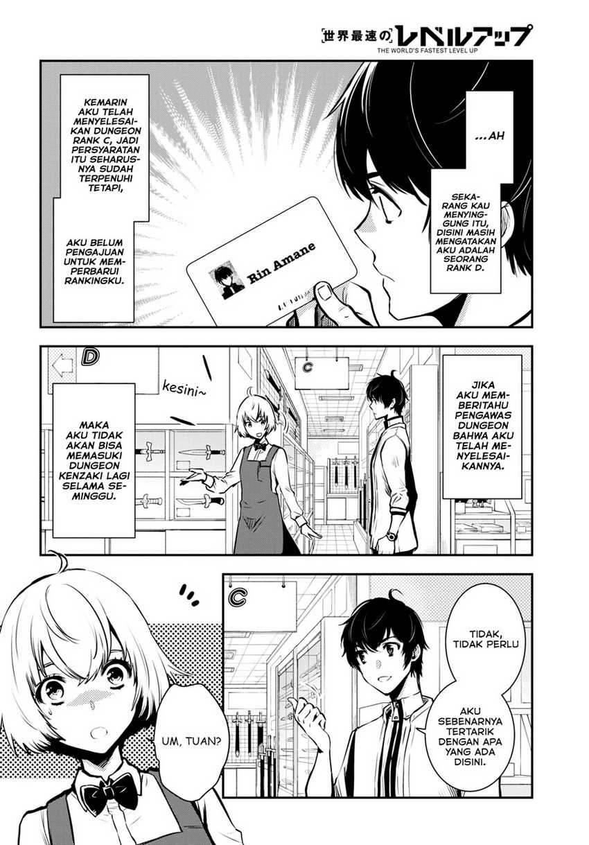 Sekai Saisoku no Level Up! Bab 09 halaman 8