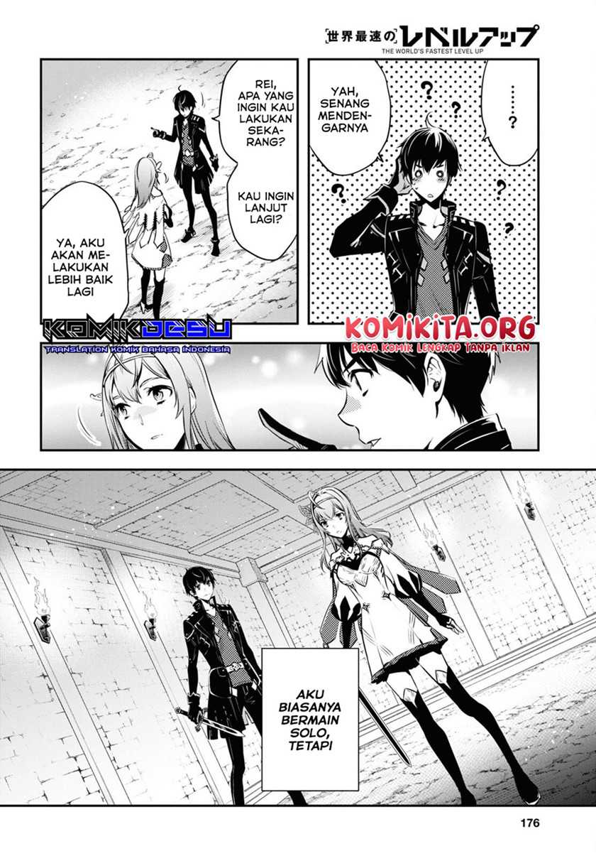 Sekai Saisoku no Level Up! Bab 10 halaman 34