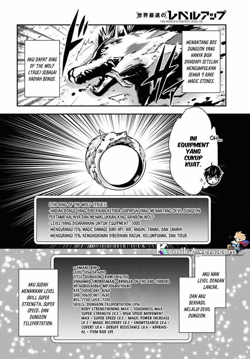 Sekai Saisoku no Level Up! chapter 18 halaman 3