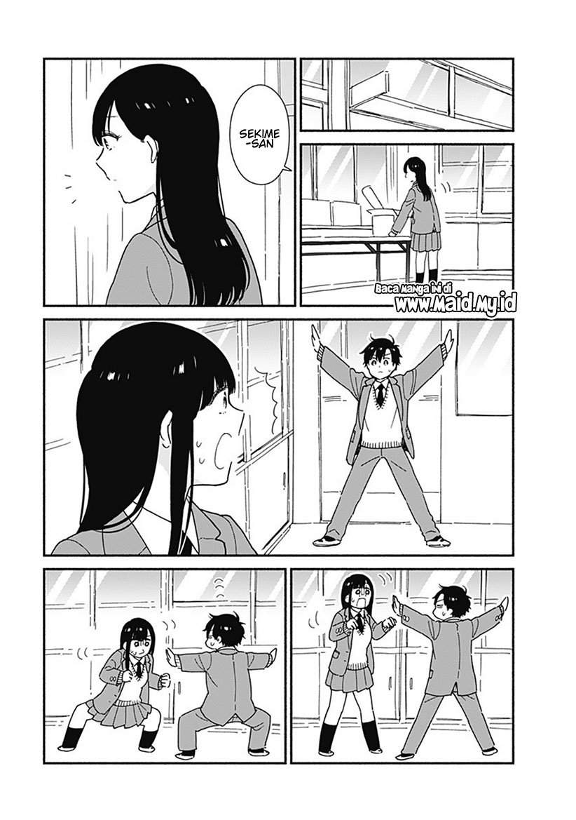 Sekimen Shinaide Sekime-san (Serialization) Bab 2 halaman 6