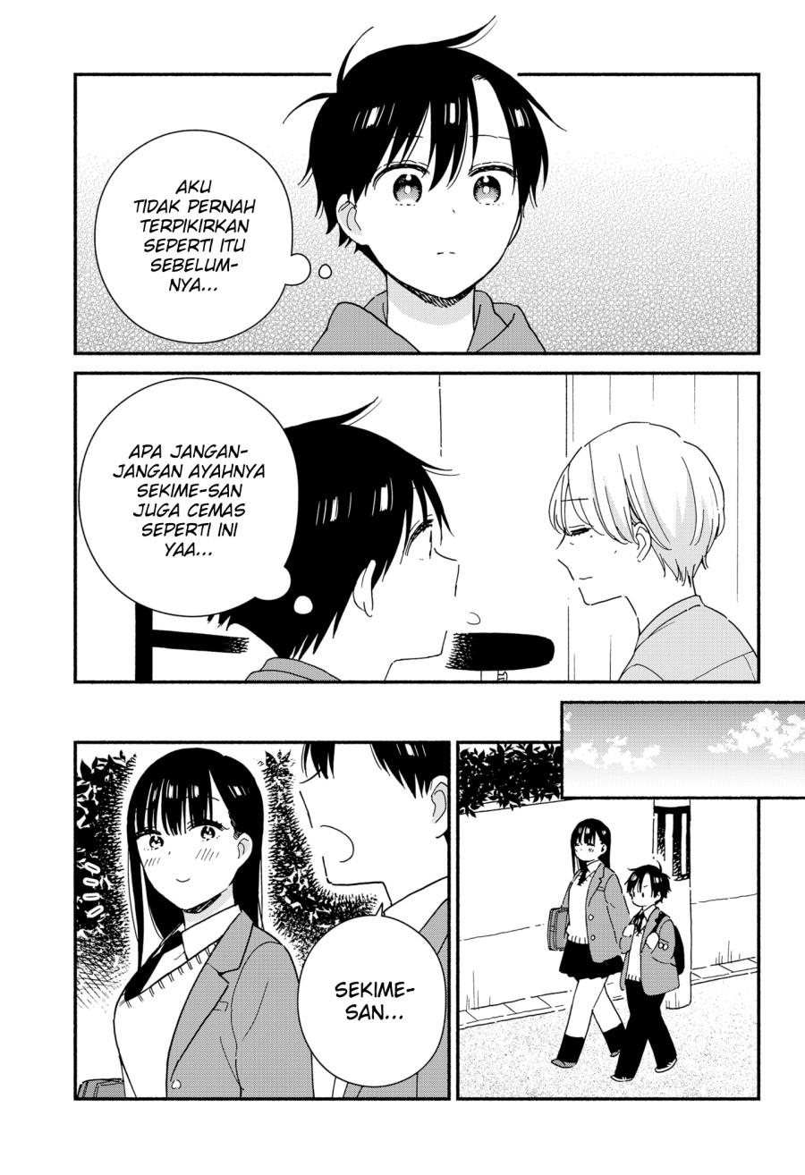 Sekimen Shinaide Sekime-san (Serialization) chapter 39 halaman 14