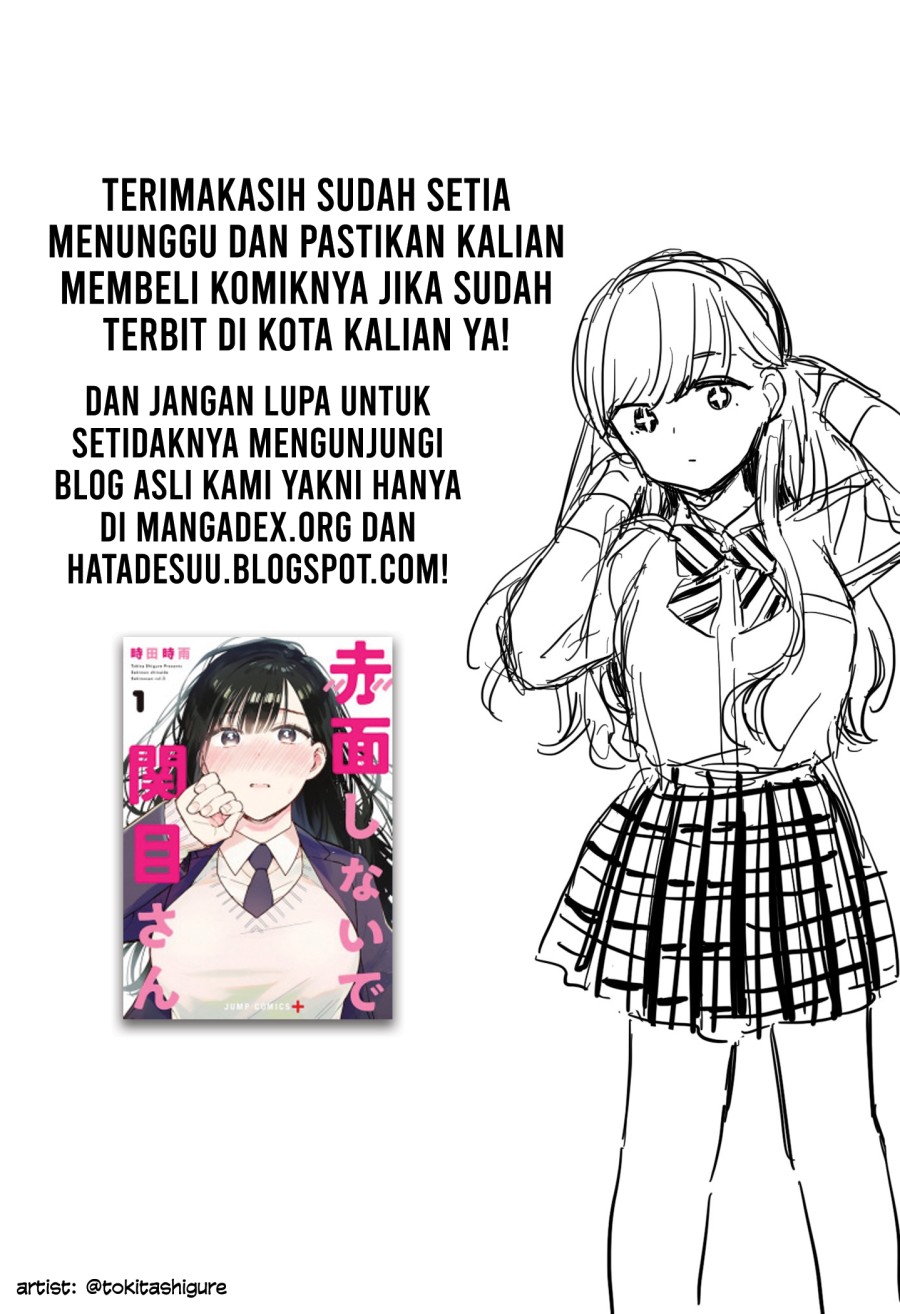 Sekimen Shinaide Sekime-san (Serialization) chapter 39 halaman 18