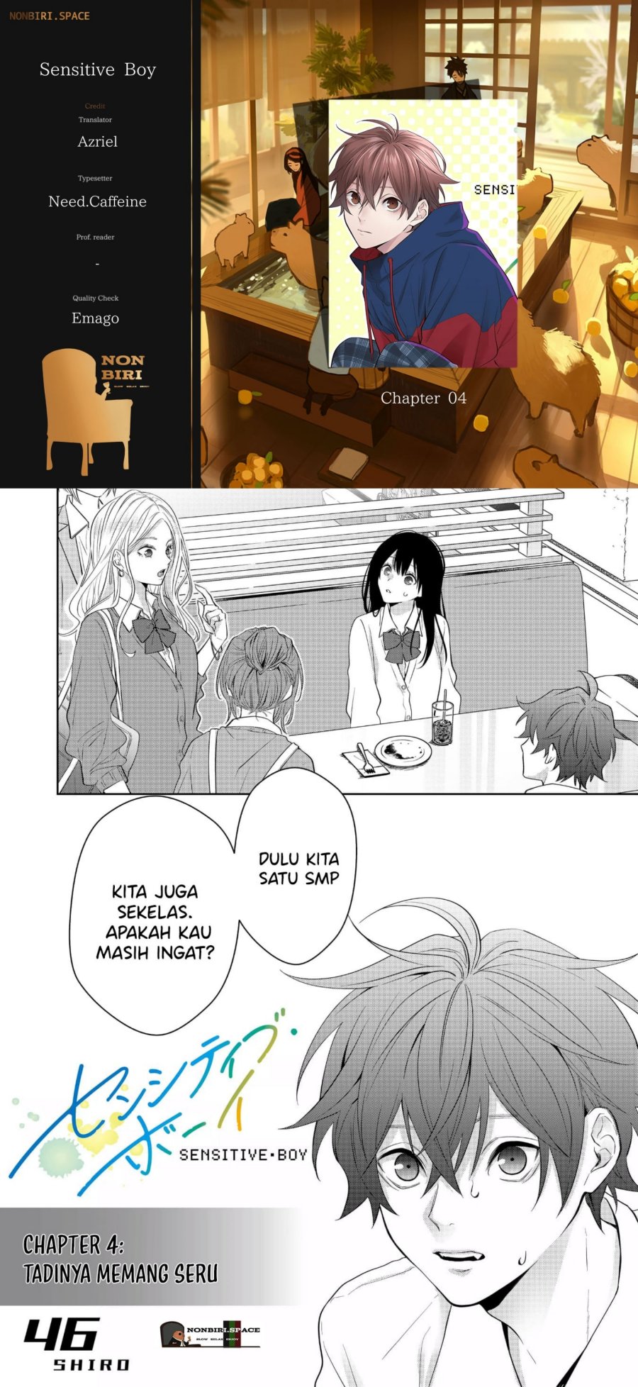 Sensitive Boy Bab 04 halaman 1