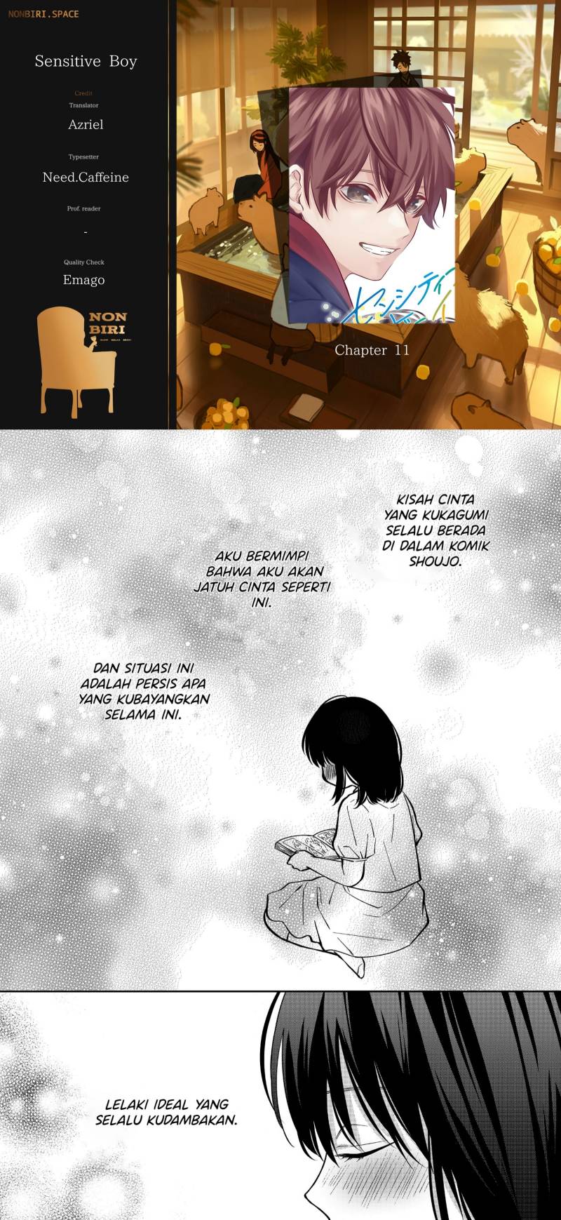 Sensitive Boy Bab 11 halaman 1