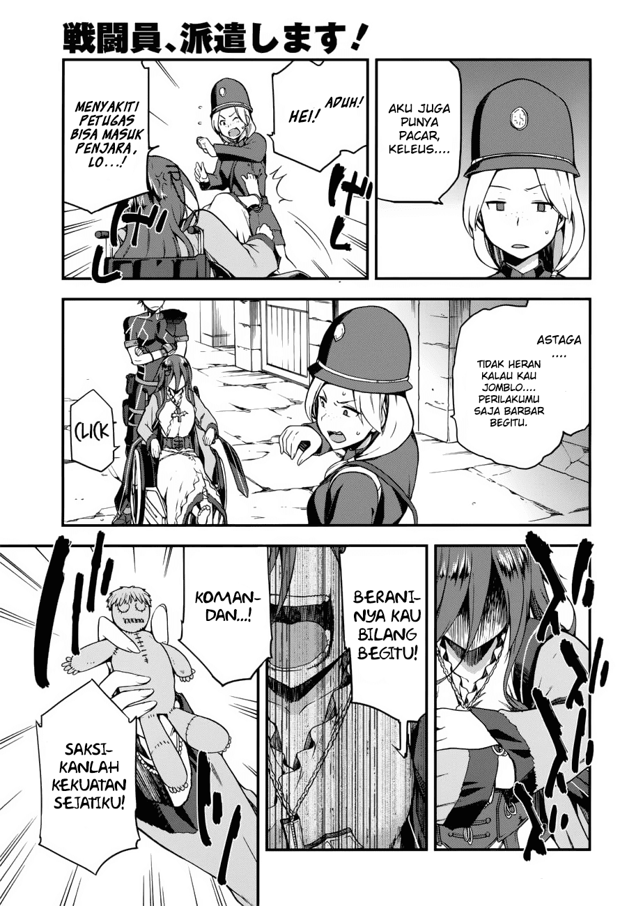 Sentouin, Hakenshimasu! Bab 05 halaman 18