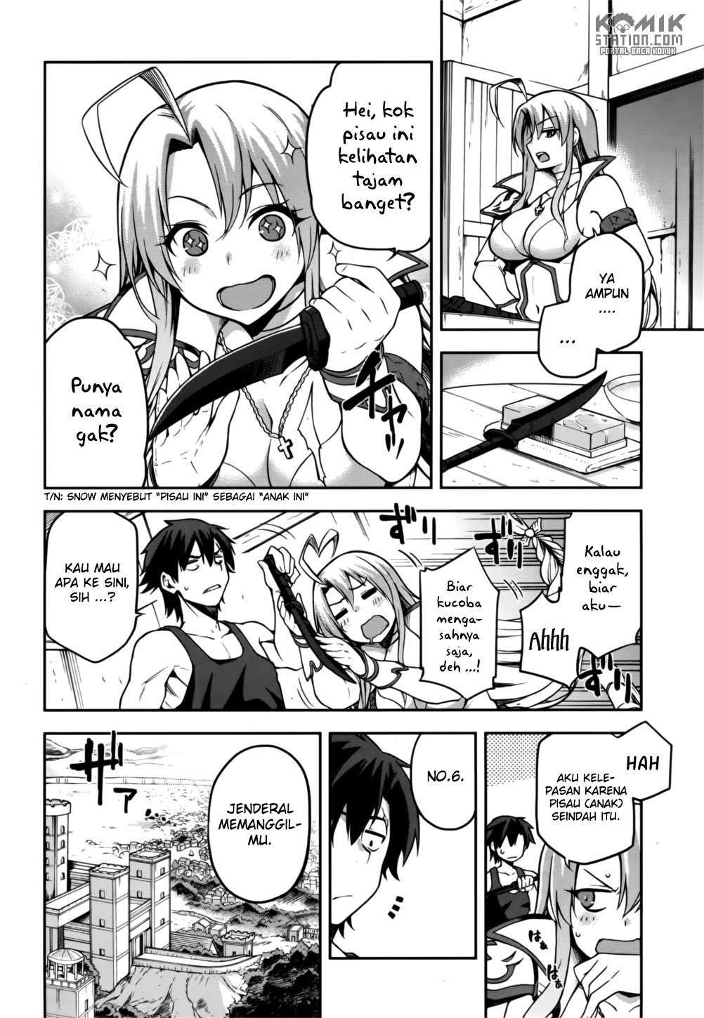 Sentouin, Hakenshimasu! Bab 08 halaman 4