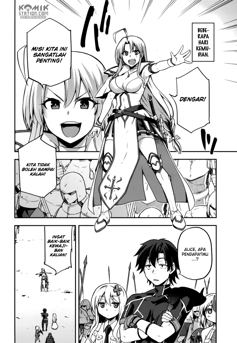 Sentouin, Hakenshimasu! Bab 08 halaman 6