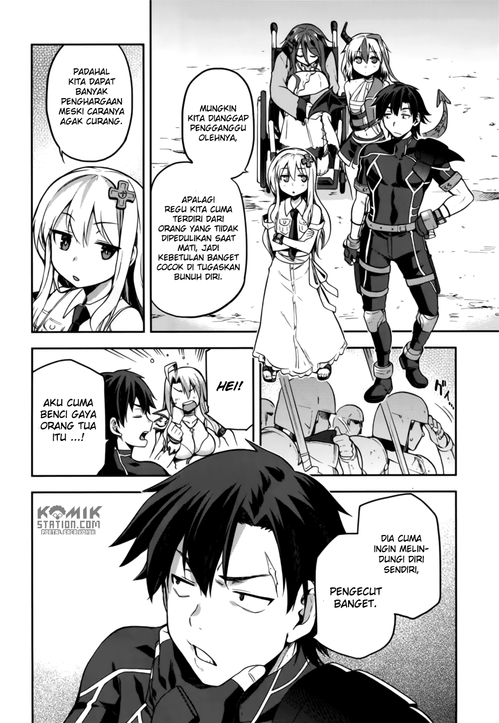 Sentouin, Hakenshimasu! Bab 08 halaman 12