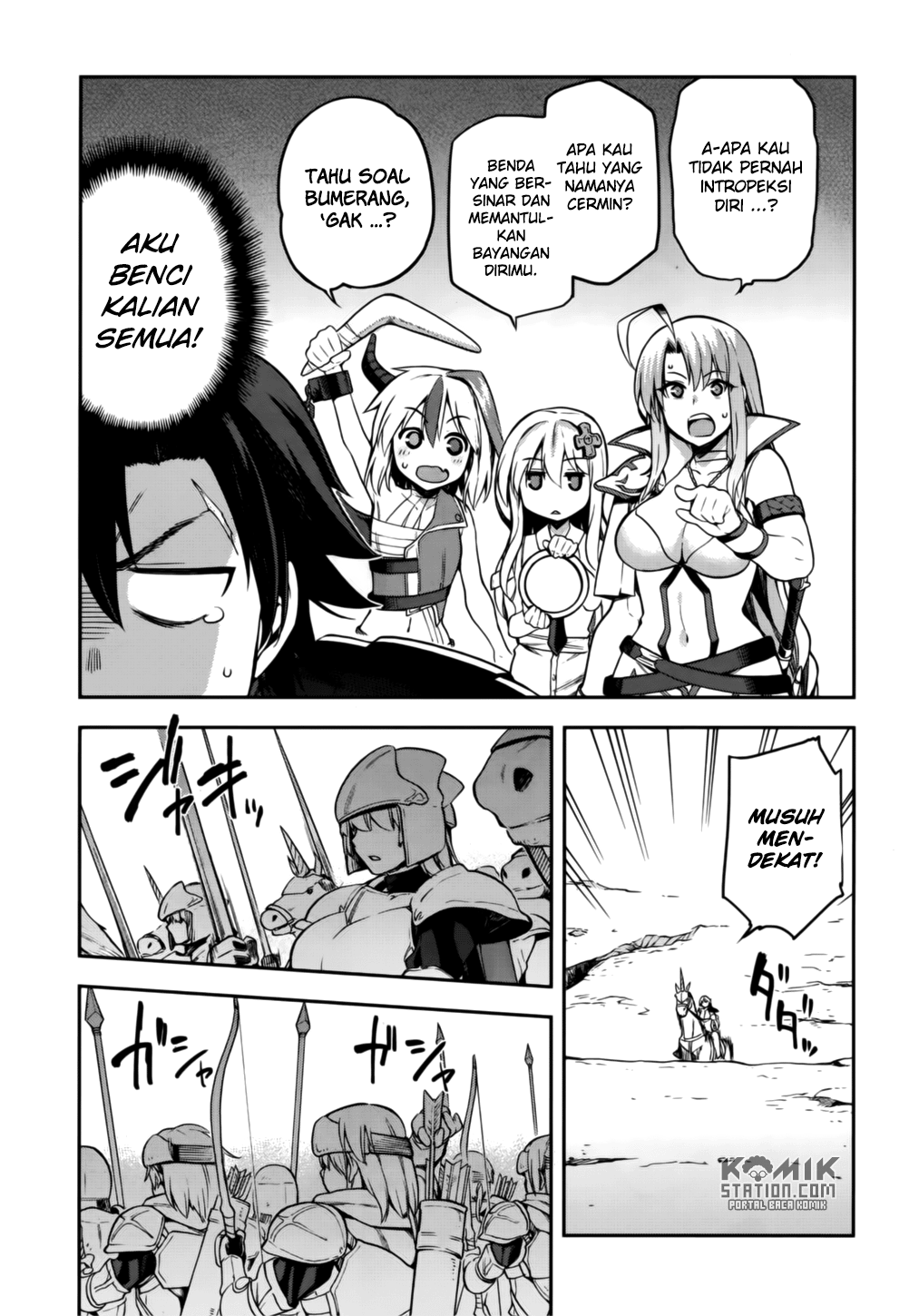 Sentouin, Hakenshimasu! Bab 08 halaman 13