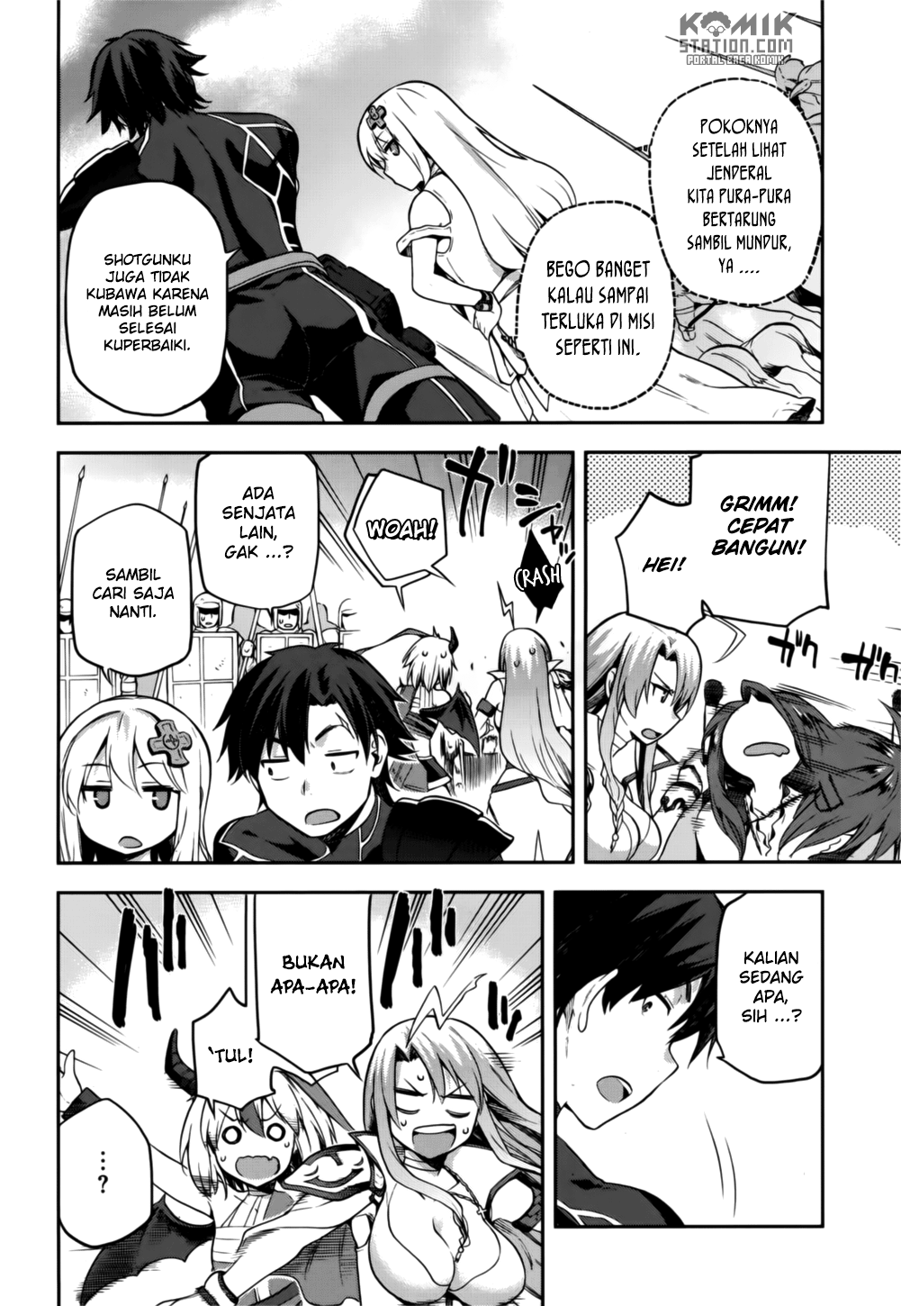 Sentouin, Hakenshimasu! Bab 08 halaman 14