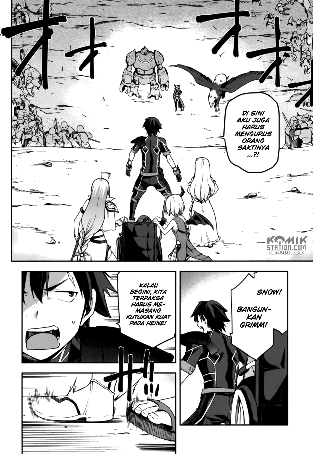 Sentouin, Hakenshimasu! Bab 08 halaman 18