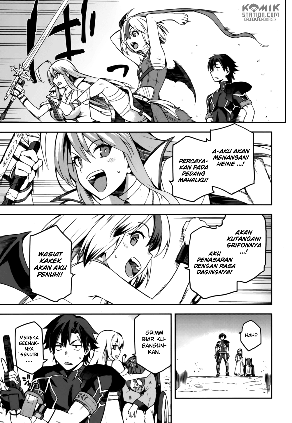 Sentouin, Hakenshimasu! Bab 08 halaman 19