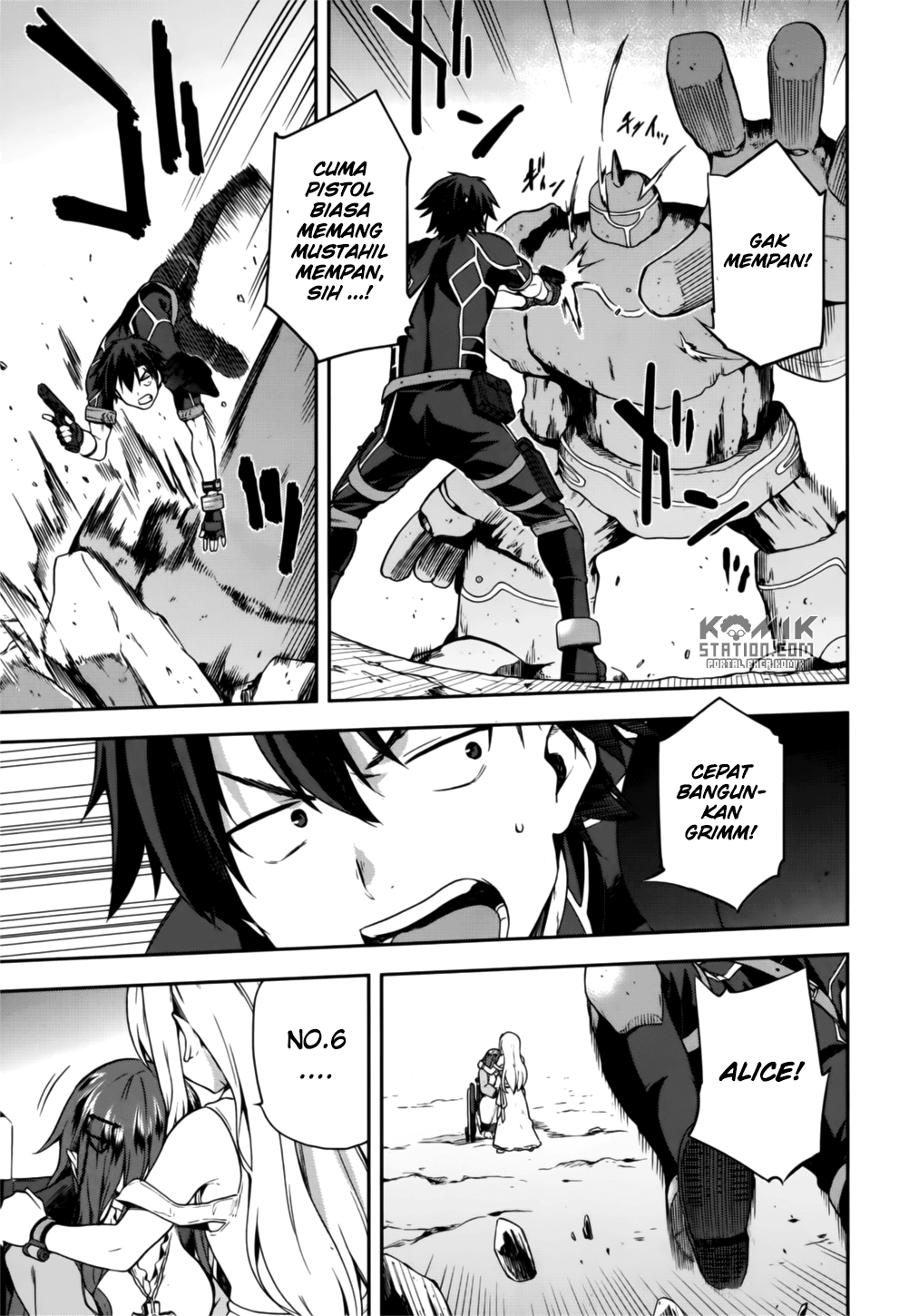 Sentouin, Hakenshimasu! Bab 08 halaman 23