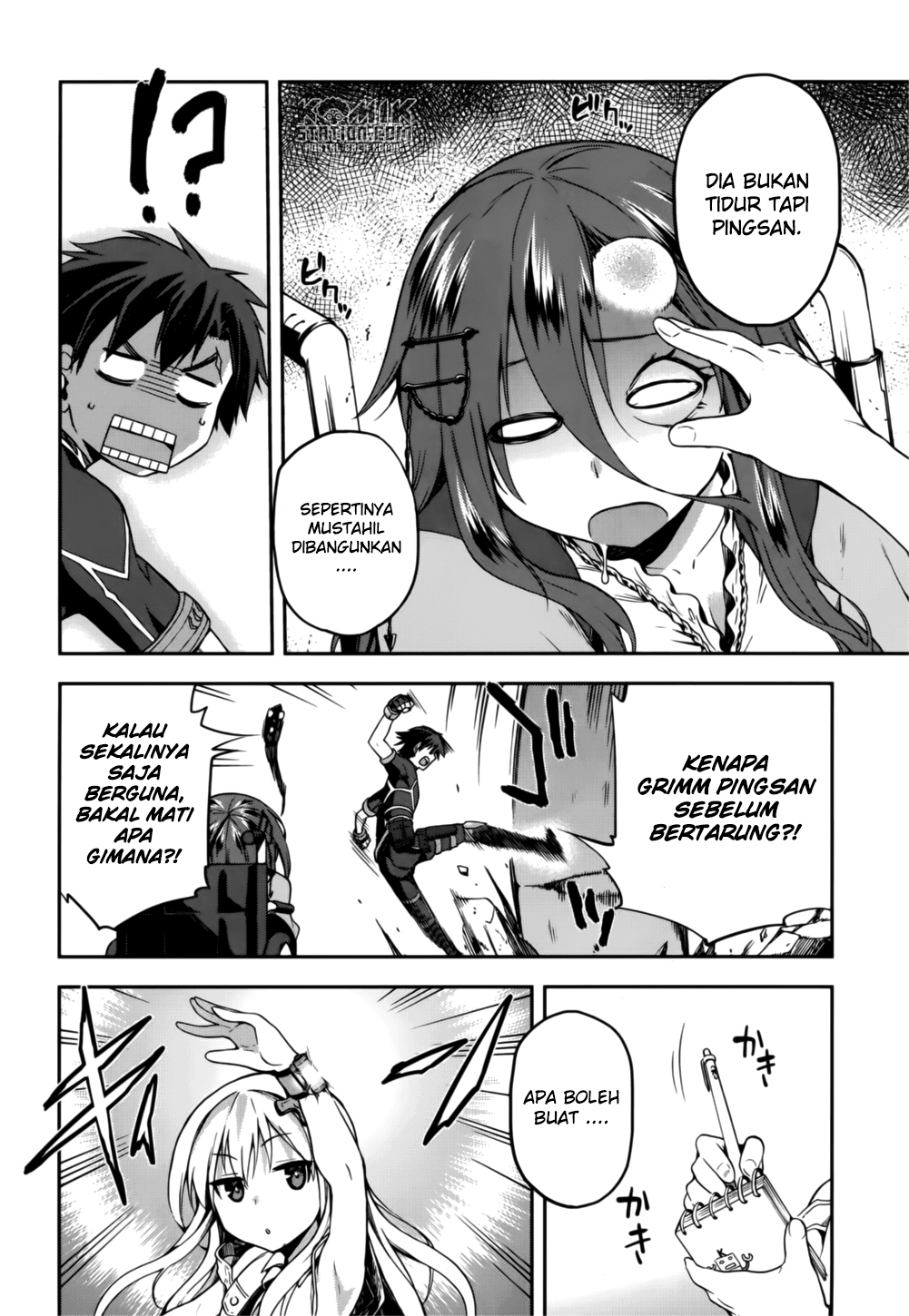 Sentouin, Hakenshimasu! Bab 08 halaman 24