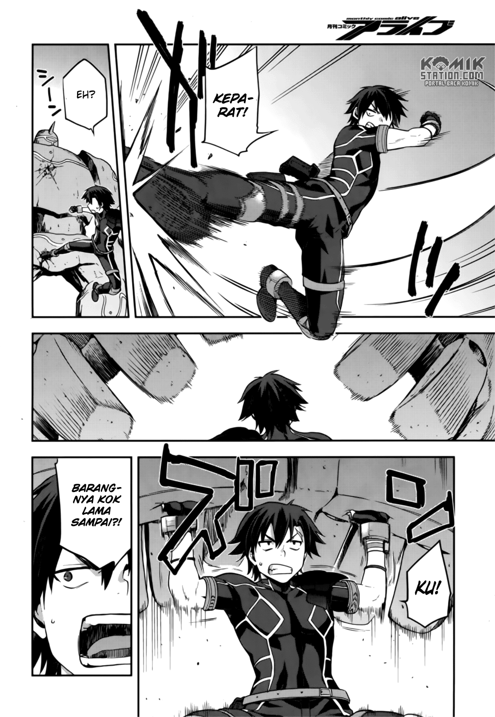 Sentouin, Hakenshimasu! Bab 08 halaman 28