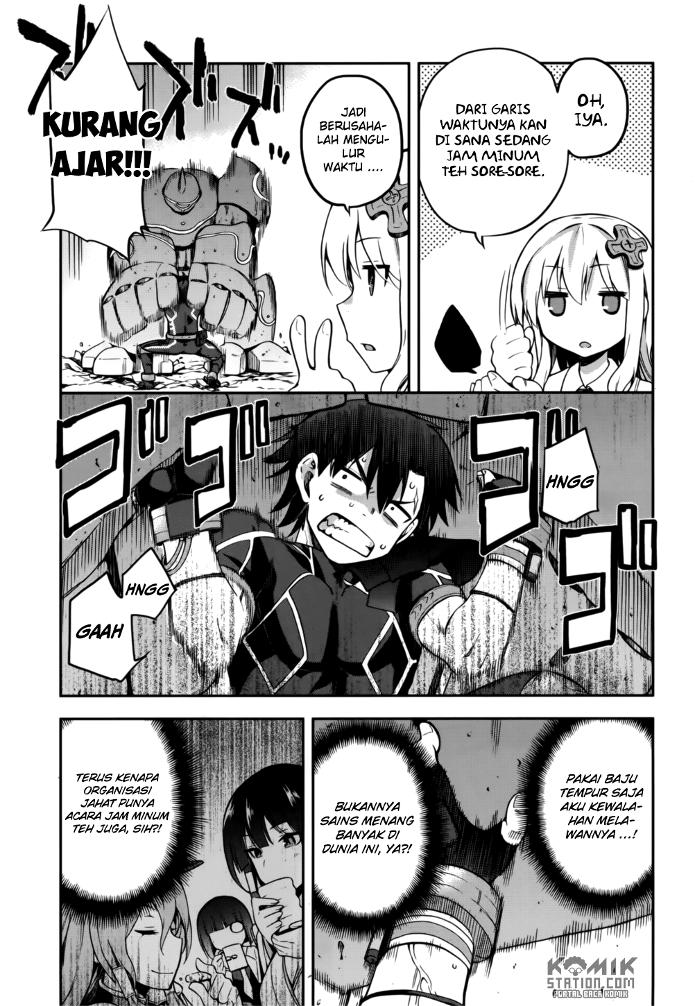 Sentouin, Hakenshimasu! Bab 08 halaman 29
