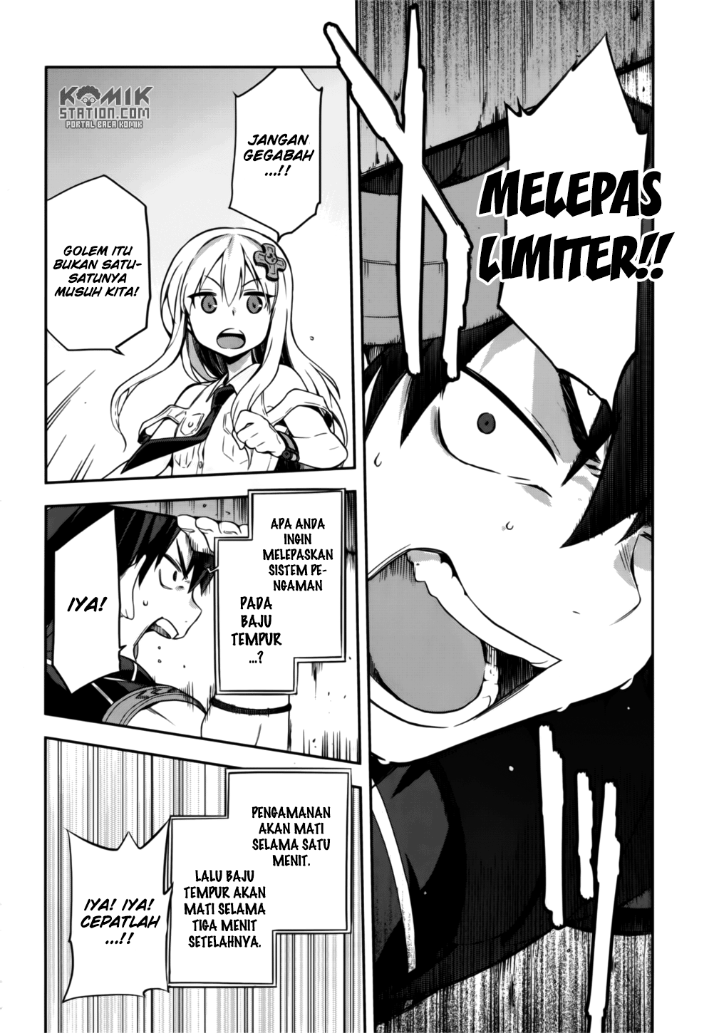 Sentouin, Hakenshimasu! Bab 08 halaman 30