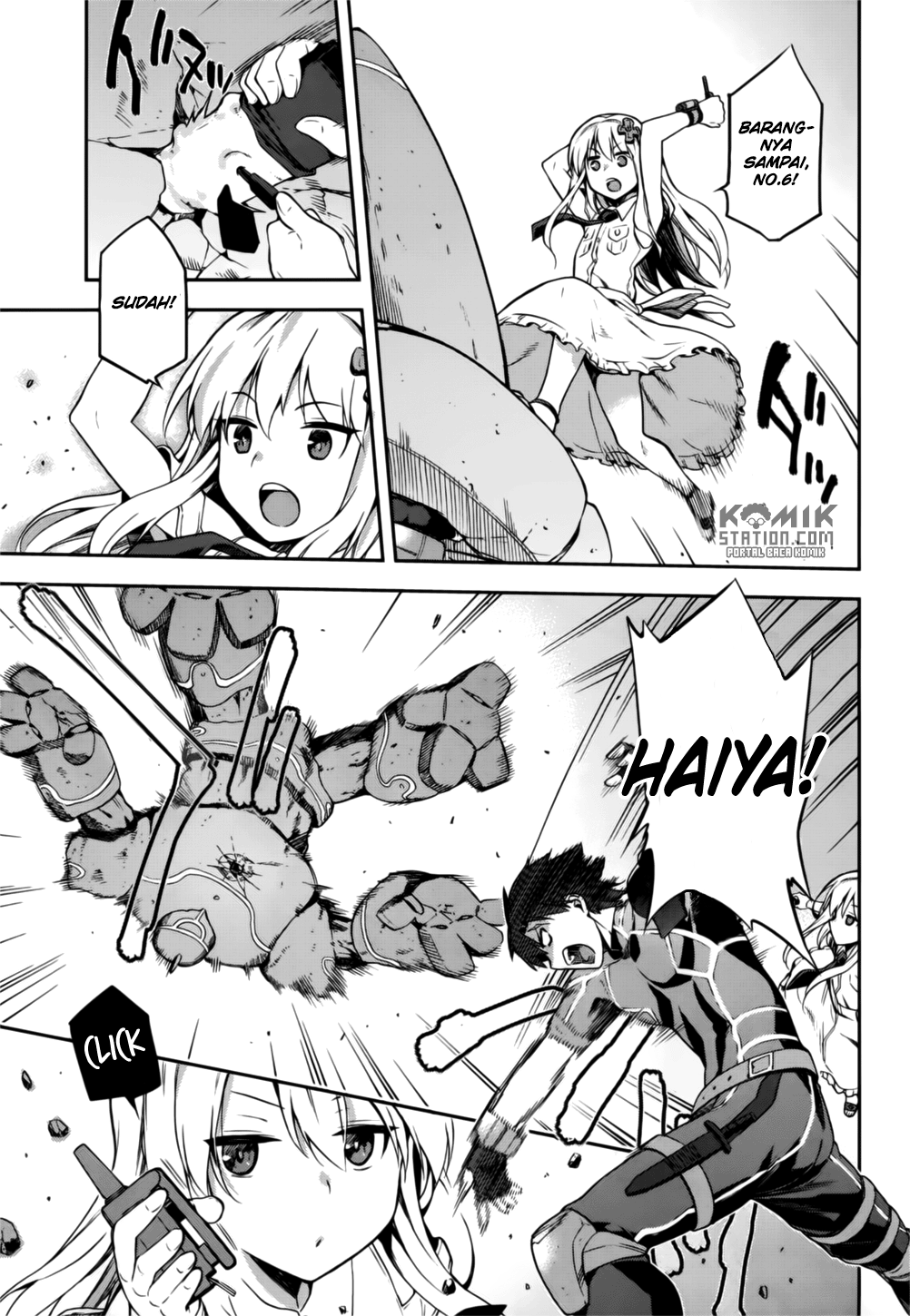 Sentouin, Hakenshimasu! Bab 08 halaman 33