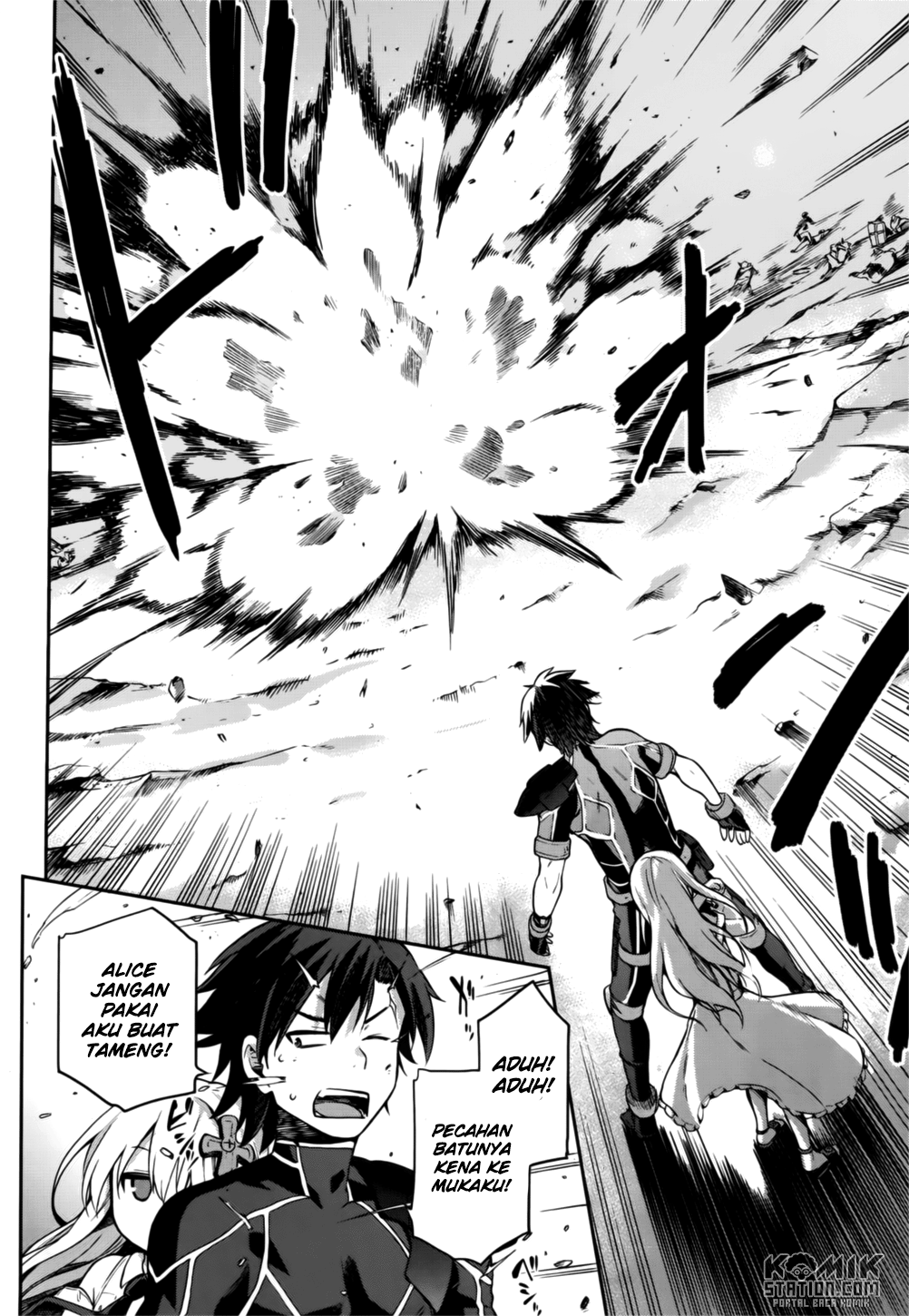 Sentouin, Hakenshimasu! Bab 08 halaman 34