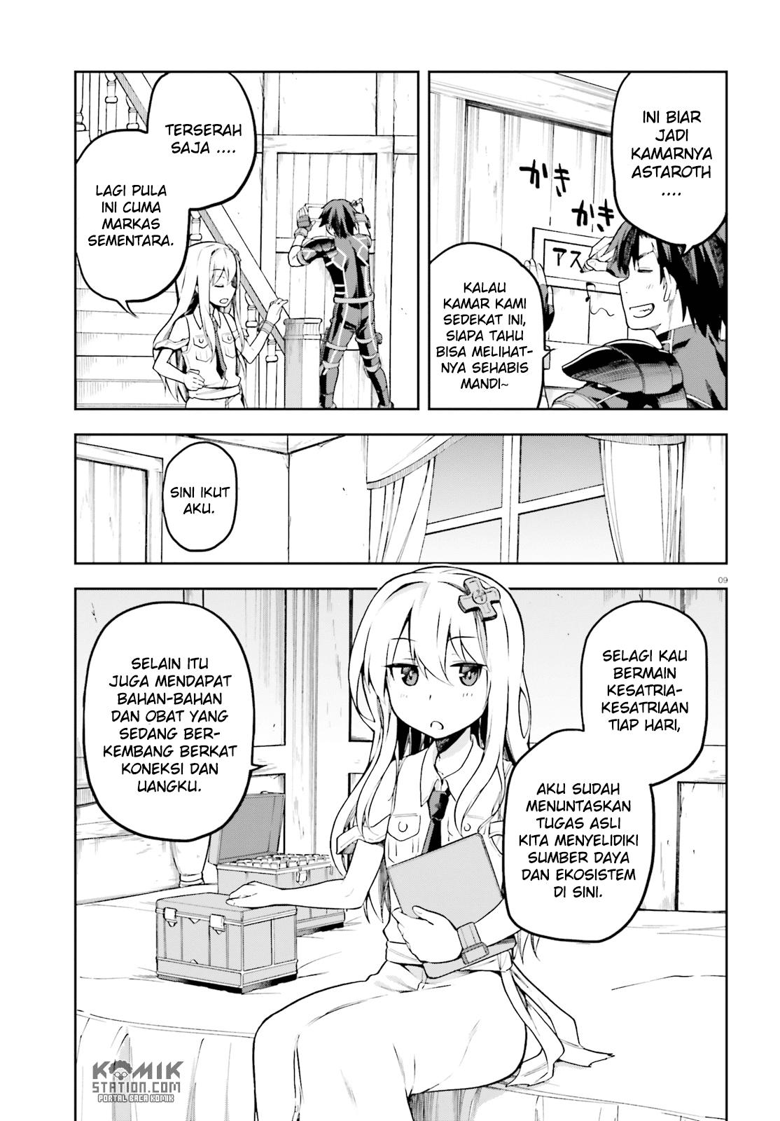 Sentouin, Hakenshimasu! Bab 11 halaman 8