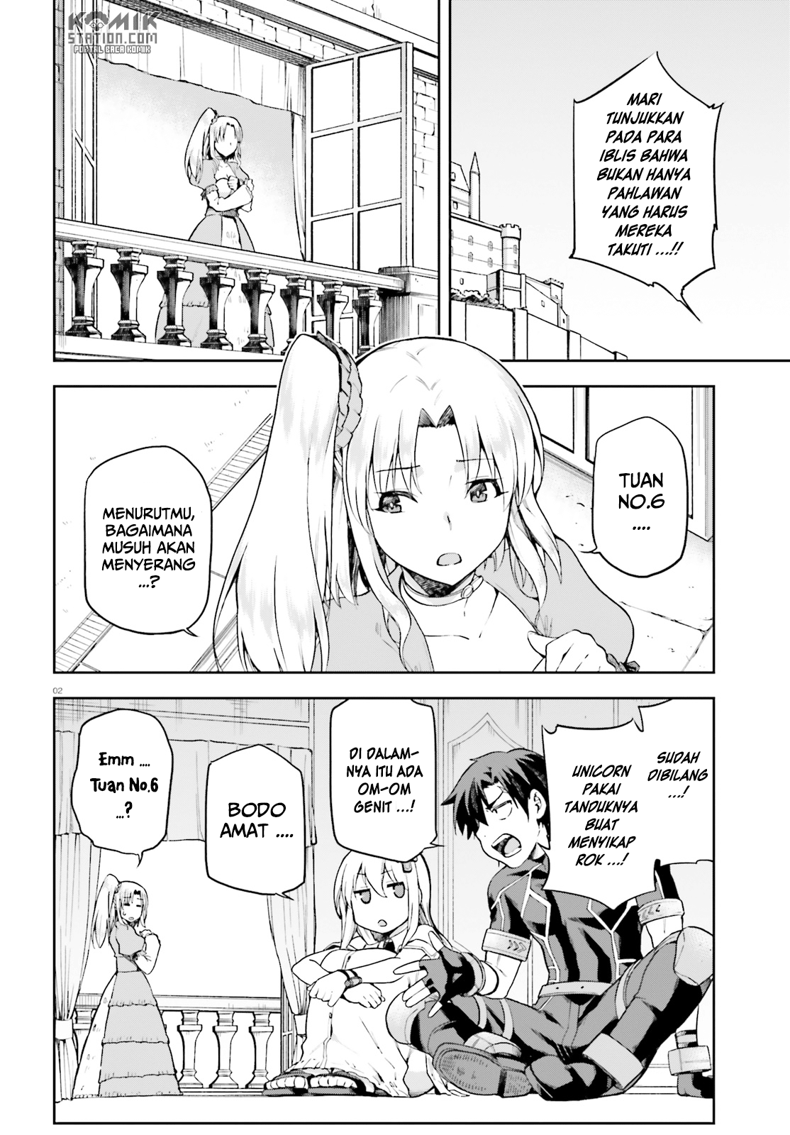 Sentouin, Hakenshimasu! chapter 13 halaman 4