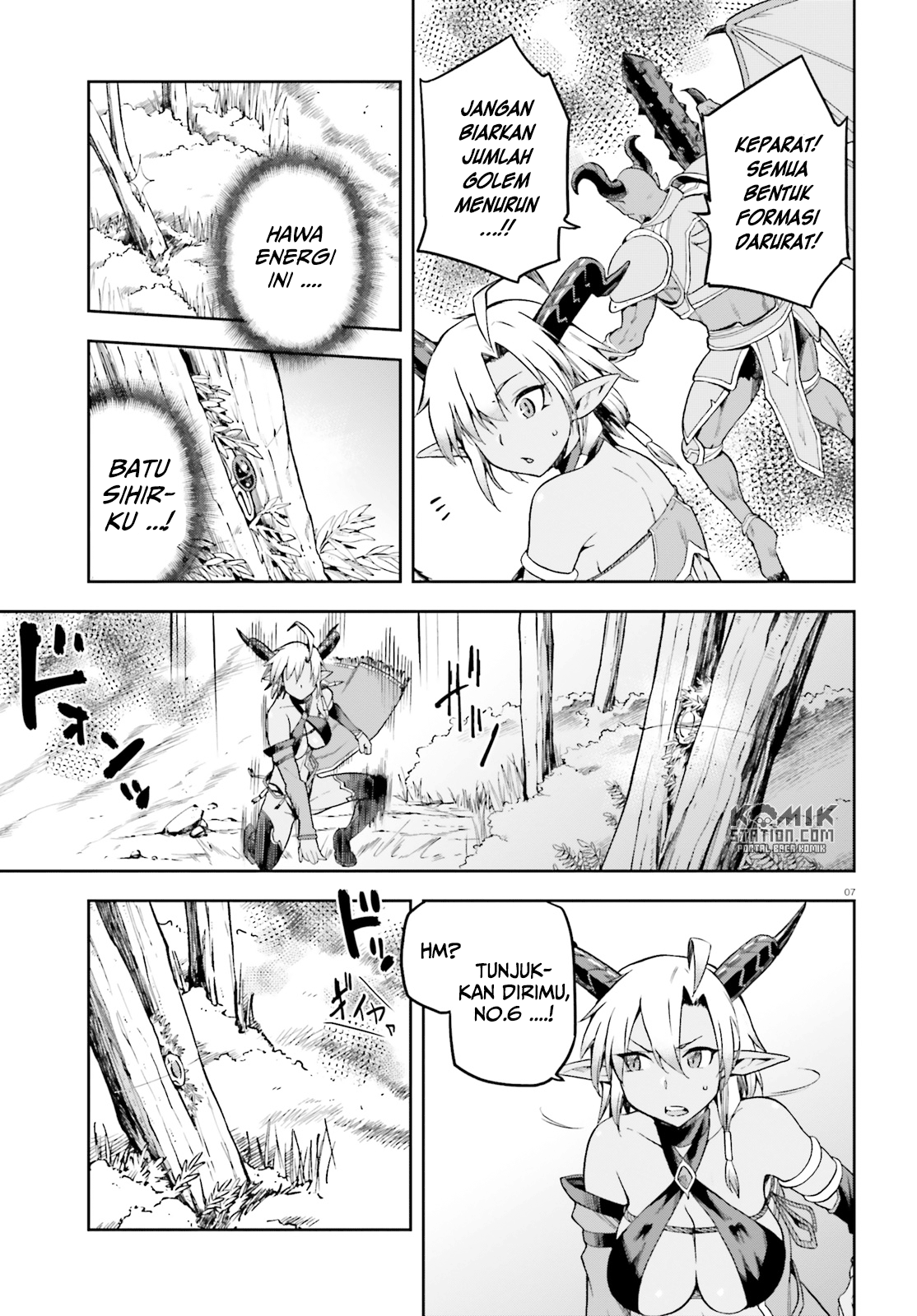 Sentouin, Hakenshimasu! chapter 13 halaman 9