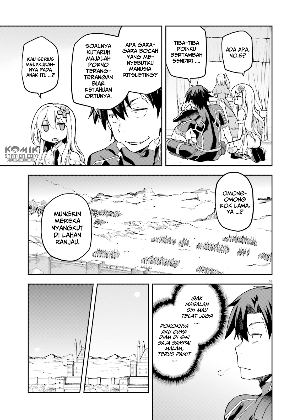 Sentouin, Hakenshimasu! chapter 13 halaman 11